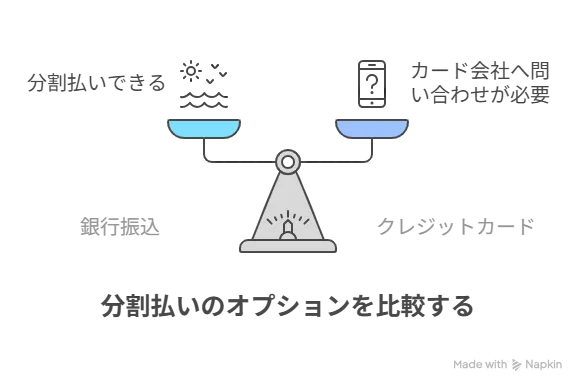 分解払いを比較